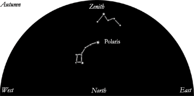 Cassiopeia in Aurumn
