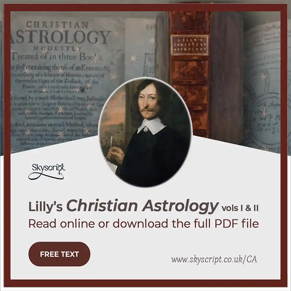 Lilly's Christian Astrology, Vols 1 and 2