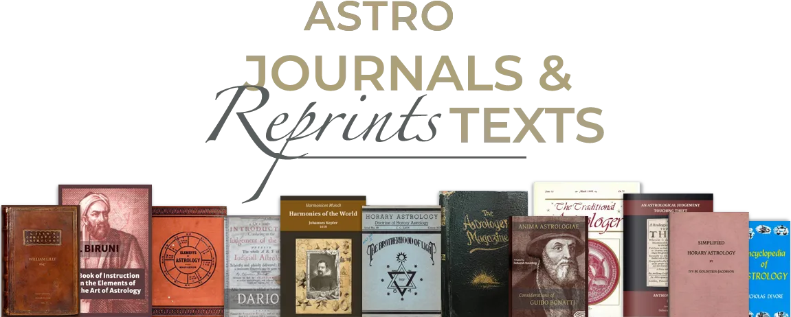 Articles for astrologers
